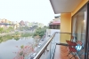 Lake view 3 bedroom apartment for rent in Yen Phu st, Tay Ho district.